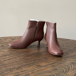 Journee Collection Chic Brown Ankle Booties